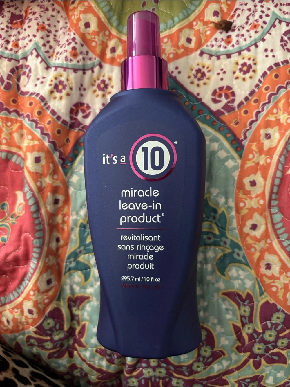 Miracle Leave-In Treatment — Navy with Pink Pump